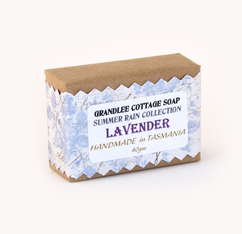 lavender handmade natural soap Tasmania