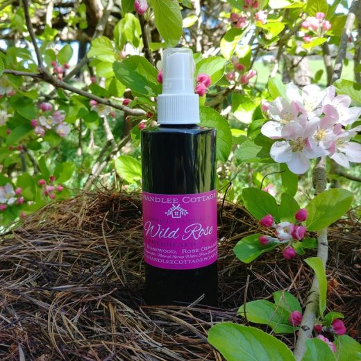 Wild Rose air freshener 250ml Natural Handmade Tasmania