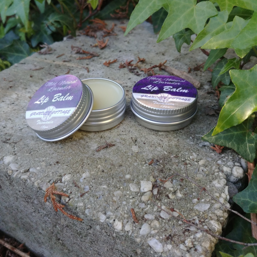 Lavender Lip Balm natural Handmade Tasmania