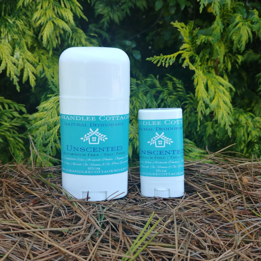 Unscented Aluminium Free Deodorant natural Handmade Tasmania