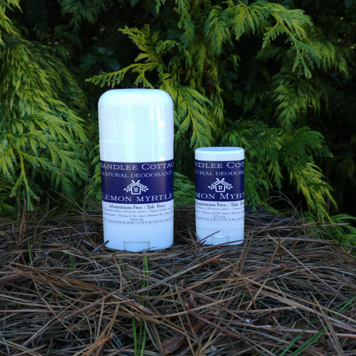 Lemon Myrtle Aluminium Free Deodorant natural Handmade Tasmania